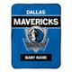 Dallas Mavericks 30" x 40" Personalized Baby Blanket