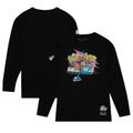 Unisex Mitchell & Ness Black 50th Anniversary of Hip-Hop Graffiti Long Sleeve T-Shirt