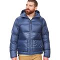 Marmot Men's Guides Down Hooded Jacket (Size L) Storm, Polyester