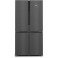 KF96NAXEAG Black Stainless Steel American Style Fridge Freezer