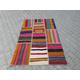 Area Rug, Oushak Turkish Vintage Patchwork Rug, Small Traditional Living Room Oriental 3'9 Ft X 6'0