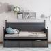 Elegant Design ,Twin Size Daybed Wood Bed Kids Bed with Three Drawers