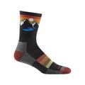 Darn Tough Men's Sunset Ridge Lightweight Micro Crew Socks, Charcoal SKU - 662898