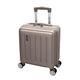 SKYFLITE 45x36x20 Dolomite Carry-On Underseat 8-Wheel Cabin Trolley Case No EasyJet Excess Hand Luggage Fees 5-Year Warranty (Rose Pink)