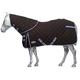 WeatherBeeta ComFiTec 1000d Diamond Quilt Detach-A-Neck Medium Horse Rug, Blue/Charcoal/White, 6'9