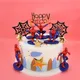 Décorations de gâteau d'anniversaire Super ForeSpidSuffolk papier Jin Cong décorations de gâteau