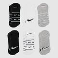 Nike black & white kids sneaker socks 3 pack