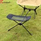 Chaise de pêche pliante légère en alliage chaise d'extérieur assistance-pied randonnée camping