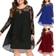 Femmes grande taille mode Robe Pour Femmes d'été Casual robe Sexy Élégant à Manches Courtes Robes