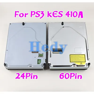 1PC Pour PS3 KES-410A KEM 410ACA Blu-ray DVD Lecteur invitent Remplacement 24Pin 60Pin