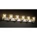 Justice Design Group Veneto Luce 55 Inch 6 Light Bath Vanity Light - GLA-8926-16-GLDC-CROM