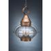 Northeast Lantern Onion 20 Inch Tall Outdoor Hanging Lantern - 2572-DAB-MED-OPT