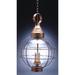 Northeast Lantern Onion 27 Inch Tall 3 Light Outdoor Hanging Lantern - 2862-VG-LT3-CSG