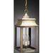 Northeast Lantern Concord 19 Inch Tall 3 Light Outdoor Hanging Lantern - 5632-DB-LT3-CLR