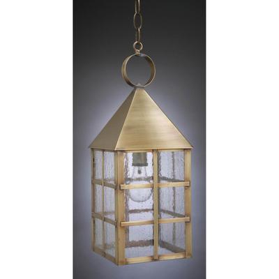 Northeast Lantern York 19 Inch Tall Outdoor Hanging Lantern - 7142-AC-MED-SMG