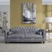 Classic Traditional Upholstered Sofa, Chesterfield Tufted Couch - 84.3"W x 31.5"D x 31.5"H