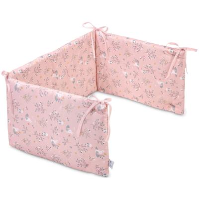Bettnestchen JULIUS ZÖLLNER "Rosalie", rosa (rosalie), Obermaterial: 100% Baumwolle. Füllung: 100% Polyester, Bettnestchen, Made in Germany
