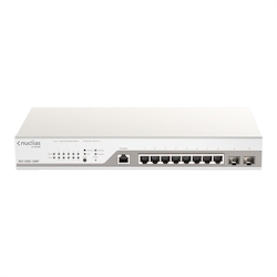 D-Link DBS-2000-10MP/E 10Port PoE Switch, Nuclias Cloud Managed Layer2 PoE+ Image