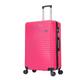 Aerostar 28” Large Suitcase Super Lightweight 4 Spinner Wheels ABS Hard Shell Check-in Luggage Integrated Safe and Secure Combination Lock (Hot Pink, 100 Litre)