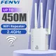 FENVI WiFi Repeater Wireless Booster 450Mbps High Antenna Network Amplifier Repeater SignalExtender