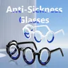 Mehrzweck-Anti-Krankheits brille ohne Linse Reise krankheits brille abnehmbar leicht faltbar für