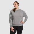 Eddie Bauer Women's Motion Long-Sleeve Crew Neck Pullover - Heather Gray - Size XS