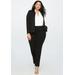 Plus Size Women's 9-To-5 Stretch Work Pant by ELOQUII in Black (Size 30)