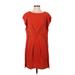 Vince Camuto Cocktail Dress - Popover: Red Solid Dresses - Women's Size 2