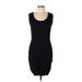 Moschino Couture Casual Dress - Bodycon: Black Solid Dresses - Women's Size 10