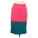 Lularoe Casual Skirt: Pink Color Block Bottoms - Women's Size Medium