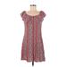 American Eagle Outfitters Casual Dress - A-Line: Red Dresses - Women's Size Medium