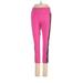 Nike Active Pants - Mid/Reg Rise Skinny Leg Cropped: Pink Activewear - Women's Size Small