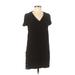 Madewell Casual Dress - Sheath: Black Solid Dresses - Women's Size X-Small