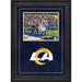 Cooper Kupp Los Angeles Rams Autographed Deluxe Framed 8" x 10" Touchdown Catch vs. Bucs Photograph