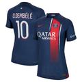 PSG Nike Dri-FIT ADV-Heimtrikot 2023-24 - Damen mit Aufdruck O.Dembélé 10