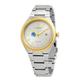 Men's Silver/Gold Memphis Tigers Eco-Drive Two-Tone Watch