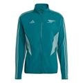 Men's adidas Green Arsenal 2023/24 Anthem Full-Zip Jacket