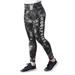 Women's MSX by Michael Strahan Black Miami Dolphins Aubrey Tie-Dye Leggings