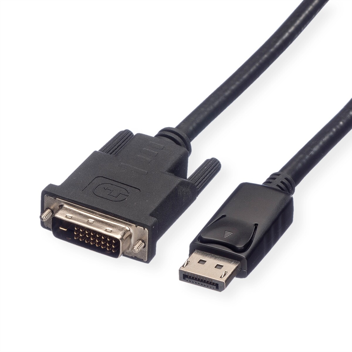 ROLINE DisplayPort Kabel DP ST - DVI ST, LSOH, schwarz, 1,5 m Image