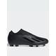 adidas Mens X Laceless Speedportal.3 Firm Ground Football Boot - Black, Black, Size 10, Men