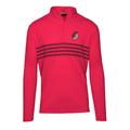 Men's Levelwear Red Portland Trail Blazers Asher Insignia Core Quarter-Zip Pullover Top