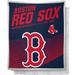 The Northwest Group Boston Red Sox 50" x 60" New School Mink Sherpa Throw Blanket