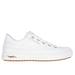 Skechers Women's Arch Fit Arcade - Meet Ya There Sneaker | Size 5.0 Wide | White | Textile | Vegan | Machine Washable