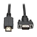 TrippLite by Eaton HDMI to VGA Active Adapter Cable (HDMI to Low-Profile HD15 M/M), 6 ft (1.8 m)