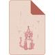 Kinderdecke IBENA "Decke s.Oliver Junior" Wohndecken Gr. B/L: 100 cm x 150 cm, bunt (rosa, braun) Kinder Kinderdecken