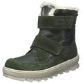 Superfit Girl's Flavia Warm Lined Gore-Tex Snow Boot, Green 7000, 11.5 UK Child