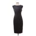 The Limited Black Collection Cocktail Dress - Sheath: Brown Solid Dresses - Women's Size 4 Petite