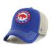 Men's '47 Royal/Natural Buffalo Bills Notch Trucker Clean Up Adjustable Hat