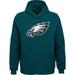 Youth Green Philadelphia Eagles Team Logo Pullover Hoodie