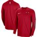 Unisex Nike Red Chicago Bulls 2023/24 Authentic Pregame Long Sleeve Shooting Shirt